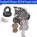 4PCS Large Ferrite Ring Magnet - Grade 10 Big Magnets Heavy Duty, OD60mm x ID32mm x 10mm, Ceramic Circular Magnets for Industry Science, School,Crafts and Hobbies