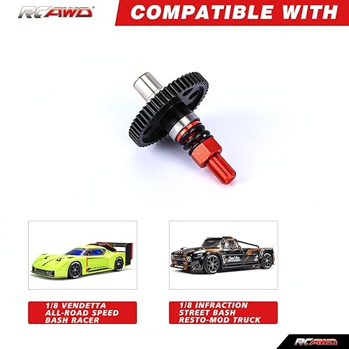Arrma Vendetta 50T Spur Gear Slipper Set 0.8 Mod 4X4 3s 2