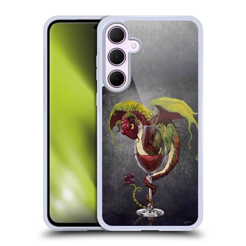 Head Case Designs �X�^�����[�E�����\�� ���b�h���C���A�h���S���A�O���[�v�X �A�[�g�W�F���P�[�X [�~���^���[�O���[�h�ی�] Samsung Galaxy A35 5G�Ή�