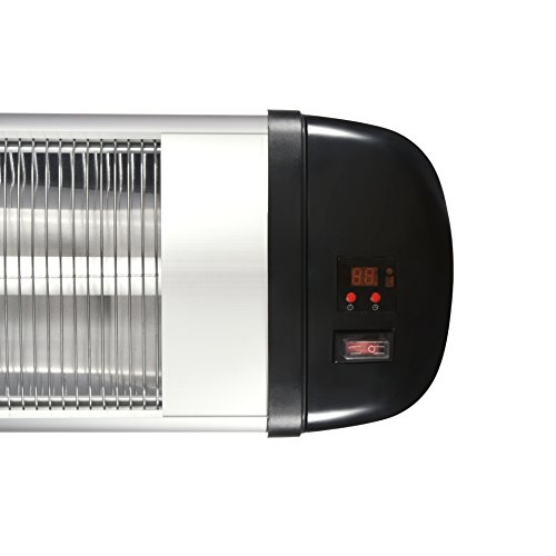 Magic Union Infrarot Heizstrahler Teras 25, 2000 Watt, Terrassenstrahler mit Abdeckhaube für Außenbereich, Fernbedienung, Thermostat-4