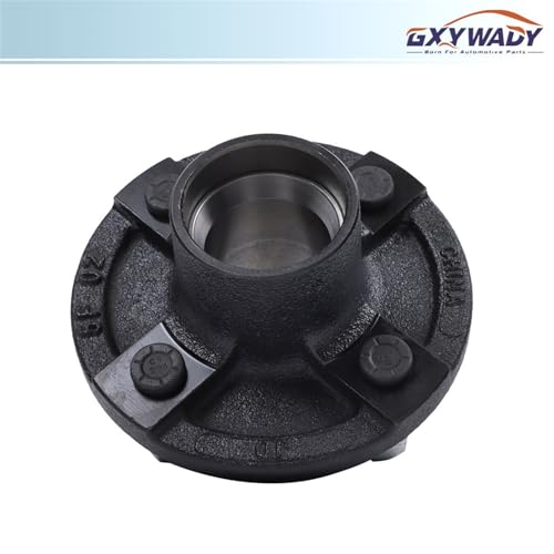 Kit roulement de remorque et moyeu 4 trous pour axe de 25.4mm 907kg