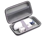 inDomit Hard Case Compatible with Ear/Infrared Thermometer, Storage Braun ThermoScan 7 iProven, iHealth, MILDSIX, KDT, EasyEast,Black&Gray(CASE ONLY)