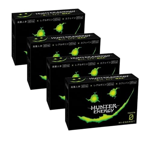 HUNTER ENERGY �d�q�^�o�R ���{�� �n���^�[�G�i�W�[ �z���G�i�W�[�n�X�e�B�b�N �G�i�W�[�h�����N iqos��?�� �C���} �S���ʃX�L���� �z���ăG�i�W�[MAX �m���j�R�`�� ���M�� ����0 �J�����[0 (4, �G�i�W�[�h�����N����)