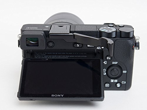 Lensmate Thumb Grip for Sony a6500 (Also fits a6400 & A6300) - Black