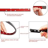 Riloer 12V Car RGB LED Chassis Light Strip, Neon Automobile Under Glow Chassis Light Bar Strip Atmosphere Decorative, with Remote Brightness and Music Control - Image 8