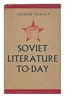 Soviet Literature to-Day B000FMDINE Book Cover