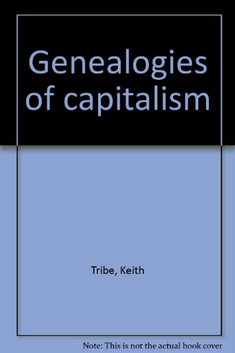 Genealogies of capitalism 039102227X Book Cover