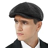 【Design classique】: adoptez votre amour pour la mode avec notre casquette KUJUHA Newsboy. Le design classique complète n'importe quel style, tandis que sa durabilité garantit que vous chérirez cet incontournable de votre garde-robe pendant des années
