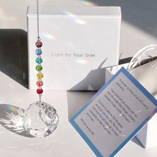 Light By Your Side Rainbow Maker, Sympathy Gifts for Loss of Loved One by WOOWA - Used condition - US$8.57
