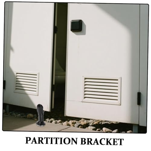 Fini les cloisons wc instables grâce au support de séparation inox solide