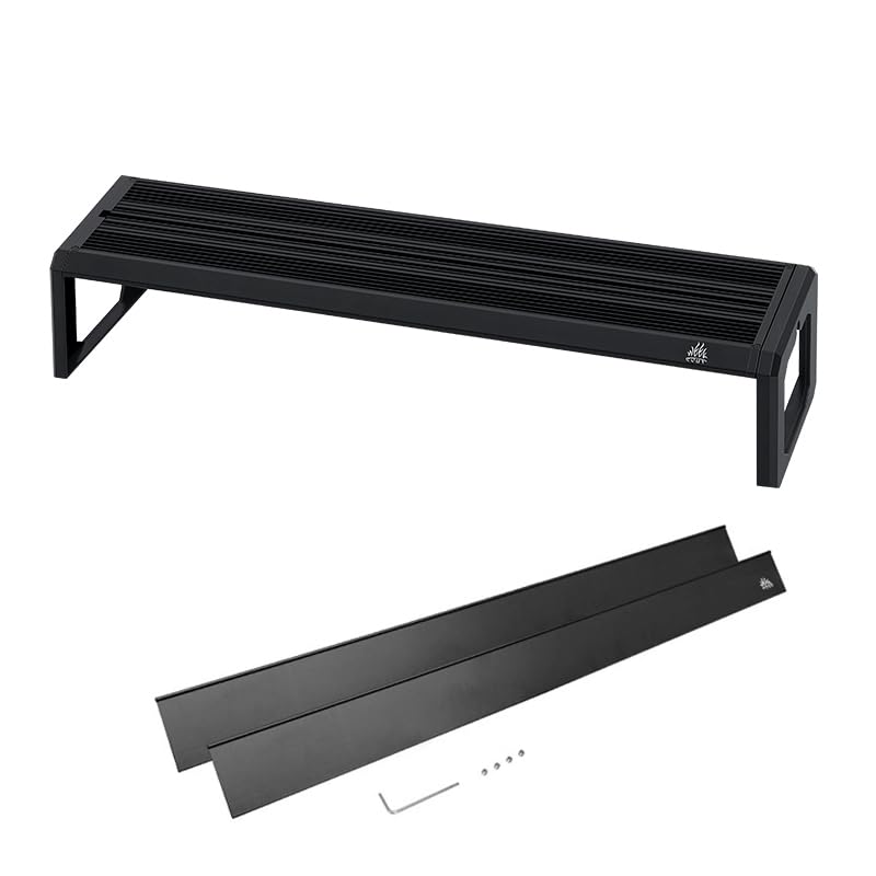 Week Aqua M Series RGB UV LED Aquarium Light App Dimming Full Spectrum Plant Grow Lamp for 30cm to 140cm Planted Tanks (M400Pro-K and Shades)