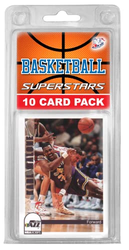 Utah Jazz- (10) Card Pack NBA Basketball Different Jazz Superstars Starter Kit! Comes in Souvenir Case! Great Mix of Modern & Vintage Players for the Ultimate Jazz Fan! By 3bros