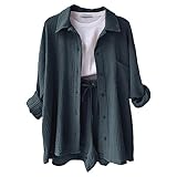 ANLÄSSE: Zwei Teiler Set Damen perfekt für Alltag ein, Lounge, Ausgehen, Einkaufen, Strandmode, Urlaub, Outdoor-Aktivitäten. Lounge Set Damen ist Ihre erste Wahl zu Hause oder zu Strandurlaub. Egal wohin Sie gehen, in dieser hübschen Matching Sets werden Sie stilvoll aussehen.