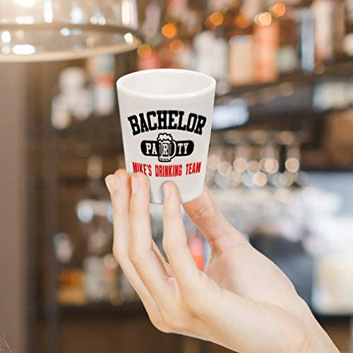 Shot Glasses Bar Accessories Custom Personalized Photo Picture & Text Alcohol Bar Supplies 1 Shot Ceramic 2 Oz #TOP2