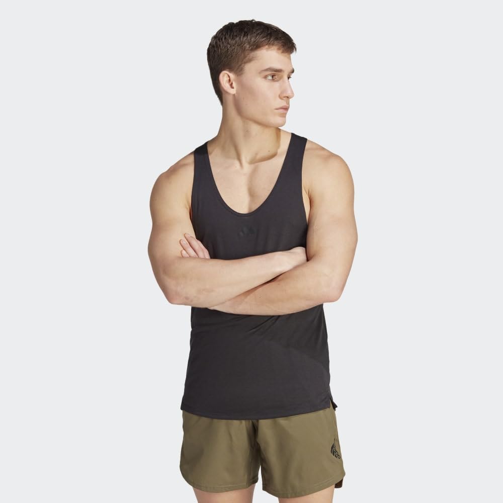 adidas Herren Workout Stringer Hemd