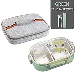 Material: Edelstahl Form: Rechteck Merkmale: Umweltschutzmerkmale: Mit Löffel oder Essstäbchen Merkmale: Auslaufsicher Stil: Japanisch Farbe: Khaki, Pink, Blau Anlässe: Küche und Haushalt, Schule, Picknick