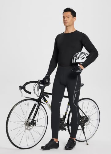 baleaf Men's 4D Padded Fleece Lined Cycling Pants