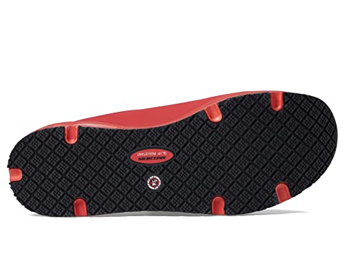 Image of Skechers Women's Work Uno Sr Deloney Shoe | Work, Slip-ins, Slip Resistant, Electrical Hazard, Air-Cooled Memory Foam, Heel Pillow, Bungee