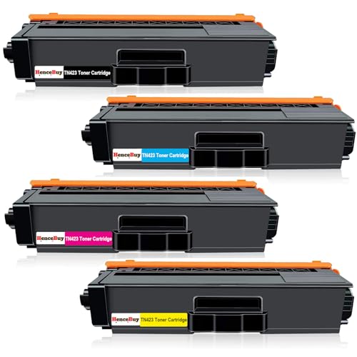 Cartouche TN423 Brother compatible haute capacité pour des textes nets en noir et couleur