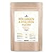 Produktbild Kollagen mit Hyaluronsäure als Pulver | Natürliches Vanillearoma | 300 g | 9,5 g Collagen 500 mg Hyaluron pro Tagesdosis | Laborgeprüft und verarbeitet in Deutschland