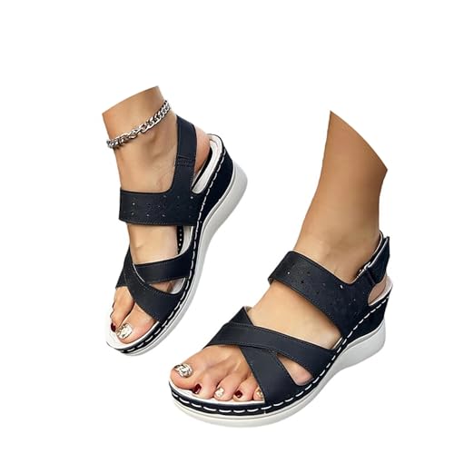 Mules à talons plateforme confortables et sandales d'été légères - 3