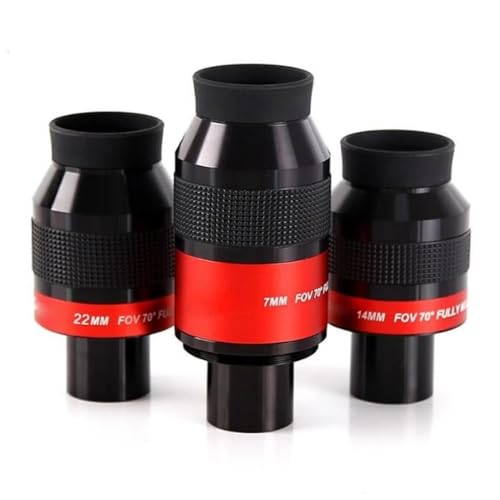 Ocular de campo plano de 22 mm para telescopio astronómico de gran aumento 3