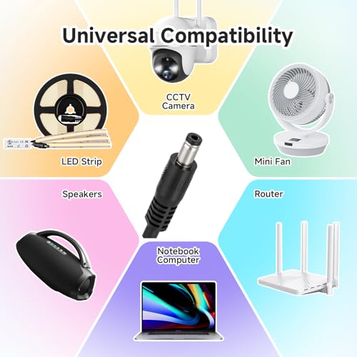 BTF-LIGHTING 5V6A Netzteil LED Trafo Stromversorgung AC 100-240V bis DC 5 Volt 6 Amp 30W Netzadapter Transformator für WS2812B SK6812 WS2801 LED Streifen WiFi Router USB Hub TV Box