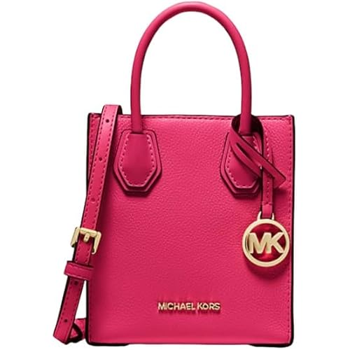 Michael Kors Mercer Extra-Small Pebbled Leather Crossbody Bag