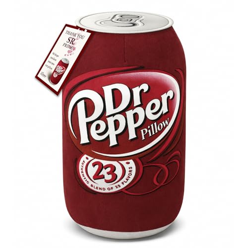 SRprime Doctor Pepper Pillow (20 x 10) Oversized Throw Pillow Cute Stuff for Home Decor & Room Decor Aesthetic | Soft & Cute Pillow for Room Decor | Funny Gifts for Soda Lovers.