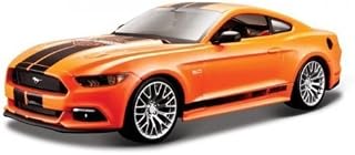 Maisto New 1:24 Display Harley-Davidson - Orange 2015 Ford Mustang Diecast Model Car