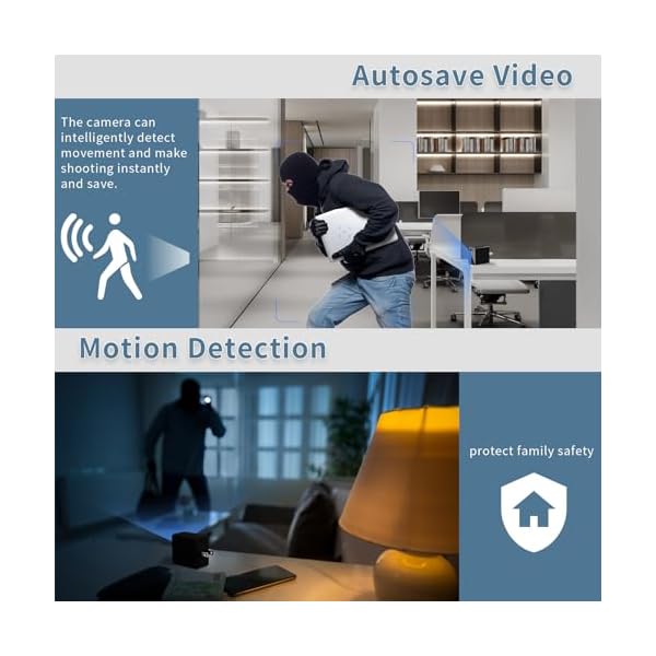 ARMTUBOB Hidden Camera, Hidden Spy Camera Charger with Remote View, FHD 1080P Mini Wireless USB Charger Camera, 140 Degree Wide Angle Nanny Cam for Home and Office Surveillance - Image 5