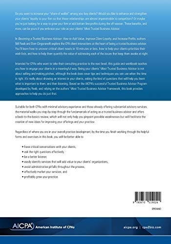 Becoming a Trusted Business Advisor: How To Add Value, Improve Client Loyalty, and Increase Profits - Image 2
