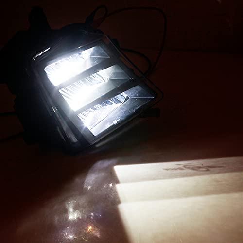 BATLAM Luz De Nevoeiro Diurna LED DRL 5G0941699 5G0941700 12V Para Volkswagen VW Golf 7 A7 MK7 GTI G