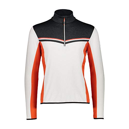 CMP - Maglia elasticizzata da uomo, Bianco, 56