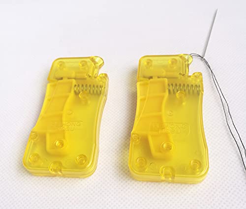 Enfile-aiguille automatique : lot de 2 outils plastique de couture