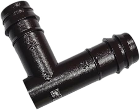 Netafim Techline EZ 12mm Insert Elbow 90 Fitting for Drip Irrigation Tubing | 32500-003239 | T12ELL