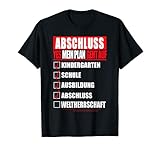 Ausbildung Abschluss bestanden Geselle Azubi Geschenk fun T-Shirt