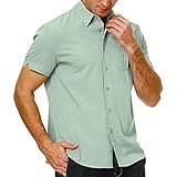 Las camisetas para hombre son duraderas, usa esta camisa y irás suavidad, formalidad, erudición y sofisticación porque esta camisa es un estilo suave. Esto te dará una ventaja y puedes ganar fácilmente la confianza de la gente