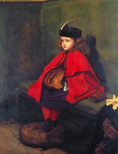 Impression d'affiches affiche toile Mon premier sermon John Everett Millais art portrait 60x90