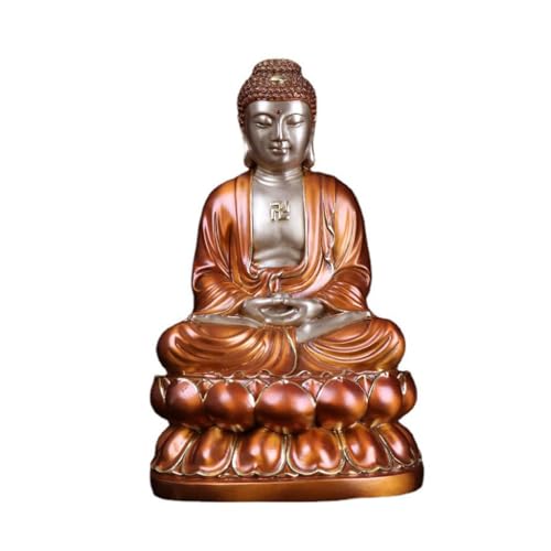 Statue Bouddha salon entrée bureau : ornement méditation zen intérieur
