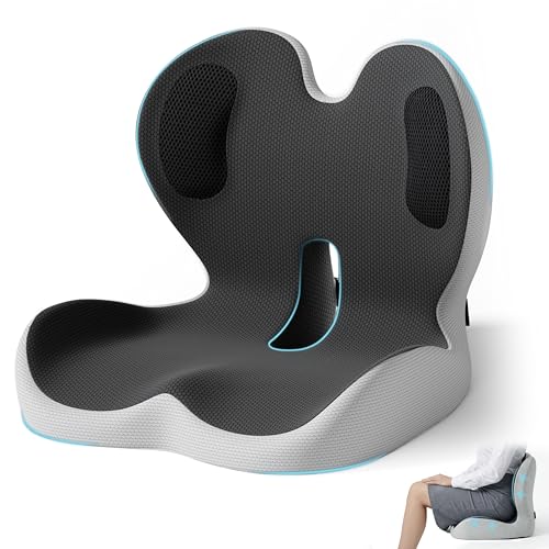 Ergonomic Seat Cushion with Lumbar Support