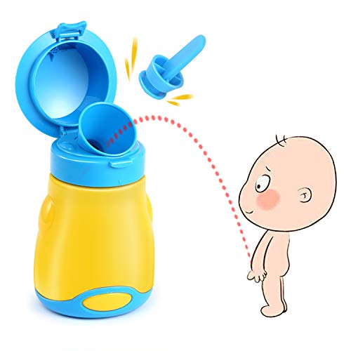 ONEDONE Baby Boy Potty Upgrade Portable Emergency Urinal Toilet for Car Travel