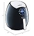 GoWISE USA Ming's Mark GW22621 Electric Air Fryer, 3.7 QT, Black