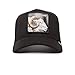 Goorin Bros. Original Recipe - Suede Collection Trucker Hat for Men and Women, Black (The Suede Ram), One Size