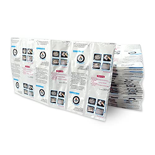 Image of Shipping Cold Pack Ice Pack Sheets for Coolers Reusable, Dry Ice Packs Freezer Packs for Shipping Food, Flexible Ice Blankets Frozen Gel Packs Keep Food Fresh Beverage Cold, 13.3 inchx6.5 inch /Sheet 50 Sheets