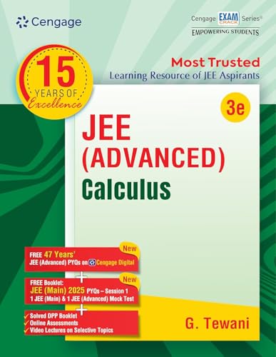 Image of G Tewani - JEE Advanced Mathematics - | Algebra | Coordinate Geometry | Vector 3D | Calculus | Trigonometry | - Set of 5 Books with | 47 Years PYQ | ... Tewani [Paperback] [May 06, 2025] G. Tewani
