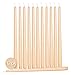 Hyoola Tall Taper Candles - 10 Inch Cream Dripless, Unscented Dinner Candle, Paraffin Wax with Cotton Wicks - 8 Hour Burn Time (Pack of 12)