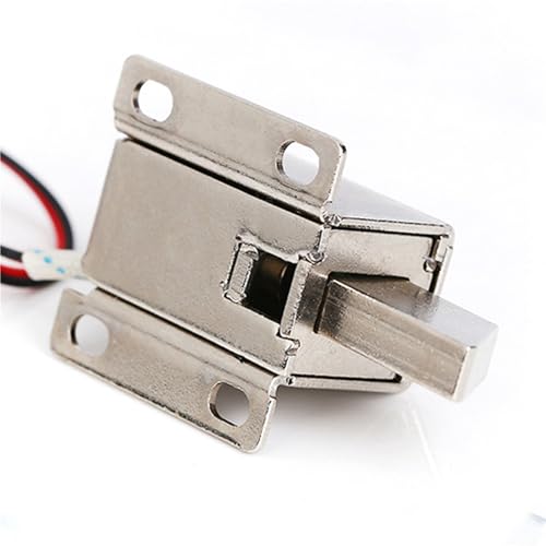 Serrure électrique solénoïde 24V DC mini verrou de meuble JSO-0627-4