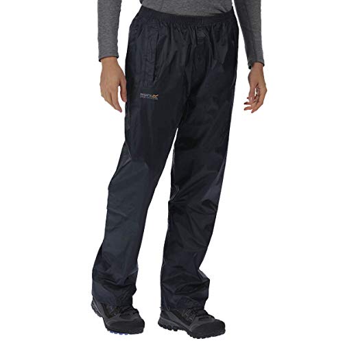 Regatta Pantalón Stormbreak Impermeable Overtrousers, Hombre, Navy, L