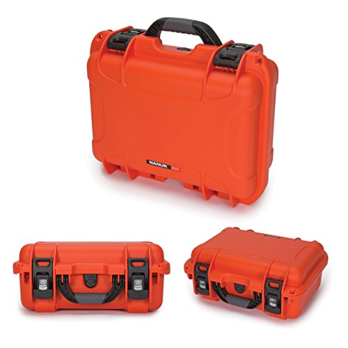 Nanuk Capa rígida à prova d'água 915 com inserção de espuma para DJI Mavic Air 2 - Laranja